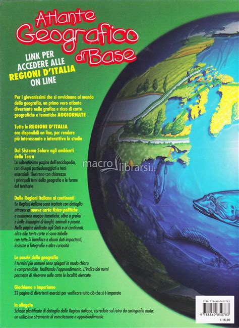 Atlante Geografico Di Base Per La Scuola Primaria Sconto