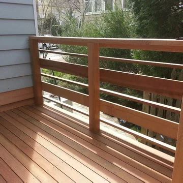 Horizontal Deck Railing - Photos & Ideas | Railings outdoor, Patio ...