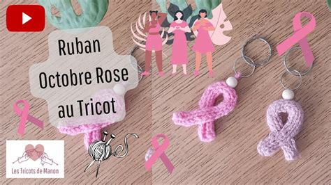 Ruban Octobre Rose Au Tricot