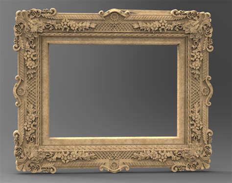 Free STL file Frame Relief 4 3D Model 🖼️・Template to download and 3D ...