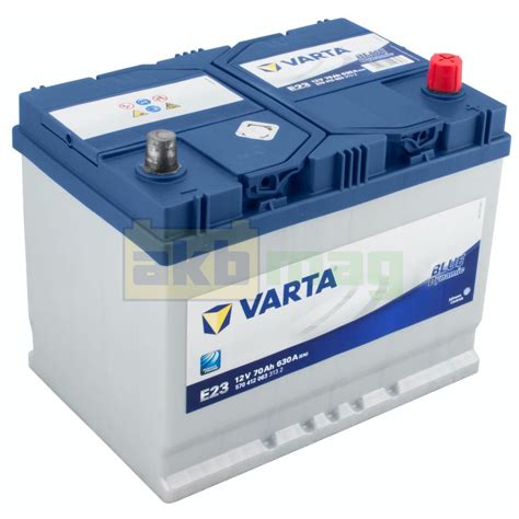 Аккумулятор Varta 70Ah E23 Blue Dynamic купить В наличии