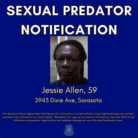 Sexual Predator Notification For The City Of Sarasota The Suncoast News And Scoop