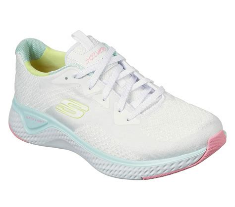 Skechers White Shoe Memory Foam Women Sport Comfort Soft Casual Train