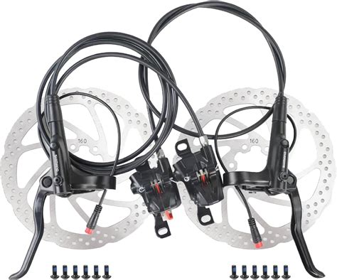 Amazon Meteorolite Shimano Mt E Bike Hydraulic Disc Brakes Set