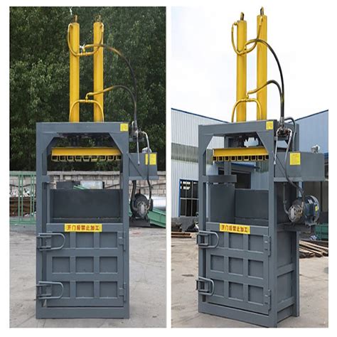 Medium Sized Vertical Waste Paper Baler Hydraulic Press For Packaging