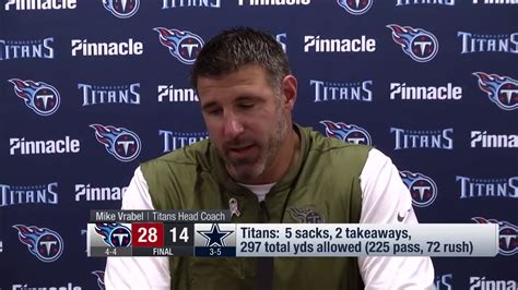 Mike Vrabel Comments On Kevin Byards Interception Youtube