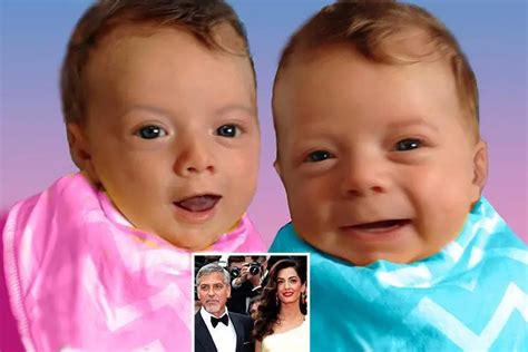 Is THIS what George and Amal Clooney’s twins will look like? | The ...