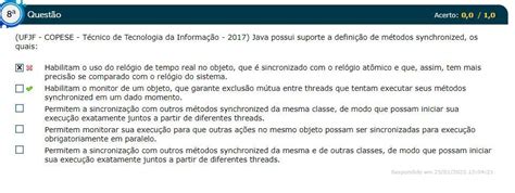 Ufjf Copese T Cnico De Tecnologia Da Informa O Java