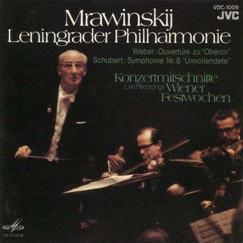 Schubert Mravinsky Leningrad Philharmonic Weber Symphony 8