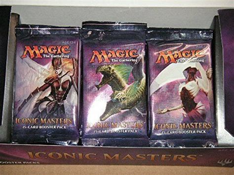 Magic The Gathering Iconic Masters Booster Box 24 Packs English Version