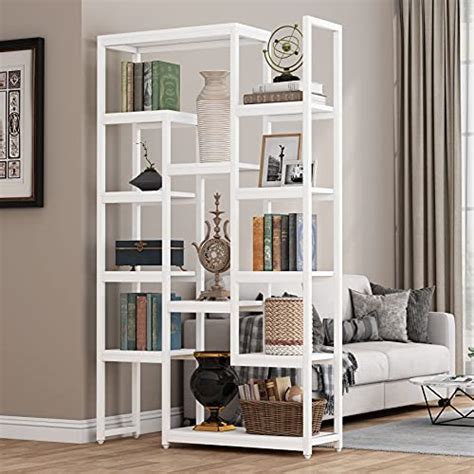 Tribesigns 6 Tier Bookshelf 70 9 Inch Tall Bookcase Modern Industrial