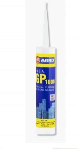 Abro Gp Clear General Purpose Silicone Sealant Water Resistant