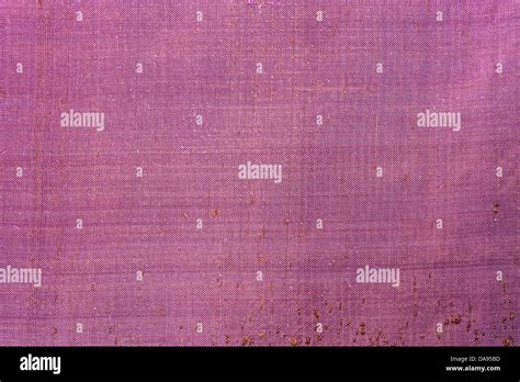 Pink Thai Silk Fabric Pattern Stock Photo Alamy