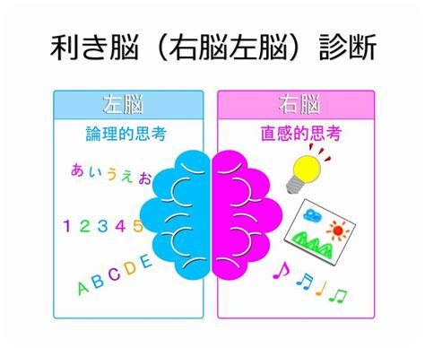 利き脳（右脳左脳）診断 東村山市（となりの所沢）