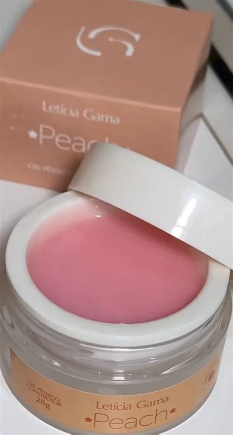 Gel Construtor Let Cia Gama Rosa G Peach Parcelamento Sem Juros