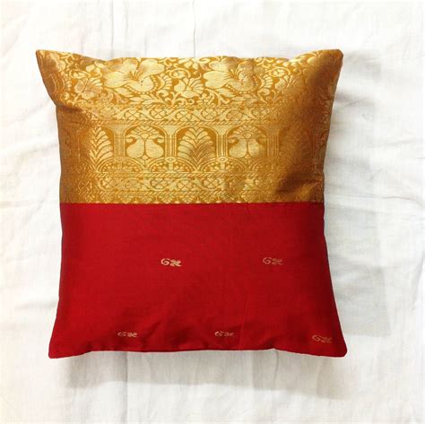 Silk Pillows and Shams: Indian Silk Pillows - a collection by Desi Pillows