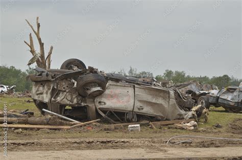 Tornado Damage Stock Photo | Adobe Stock