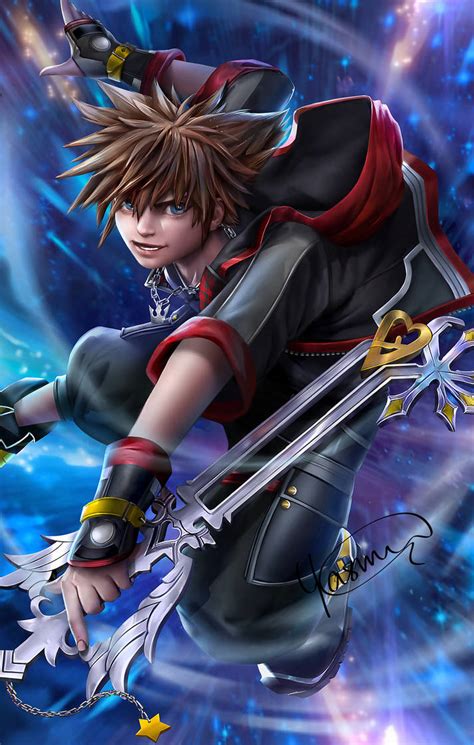 The Keyblade Master By Yasmine Arts On Deviantart