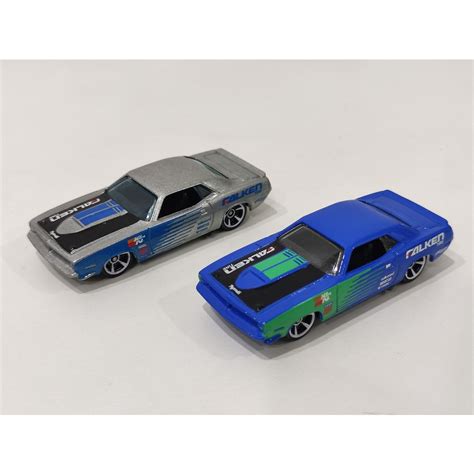 Hot Wheels Plymouth AAR Cuda Falken Set Of Shopee Malaysia