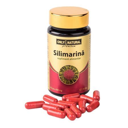 Silimarina Mg Capsule Only Natural Farmacia Tei Online