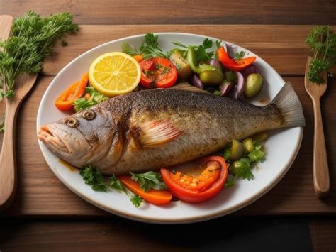Premium Ai Image A Dish Of Delicious Backed Fish