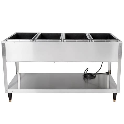 Vollrath ServeWell SL Electric Four Pan Hot Food Table V Sealed Well