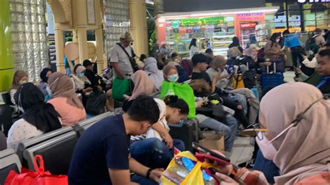 18 Ribu Pemudik Berangkat Dari Stasiun Gambir