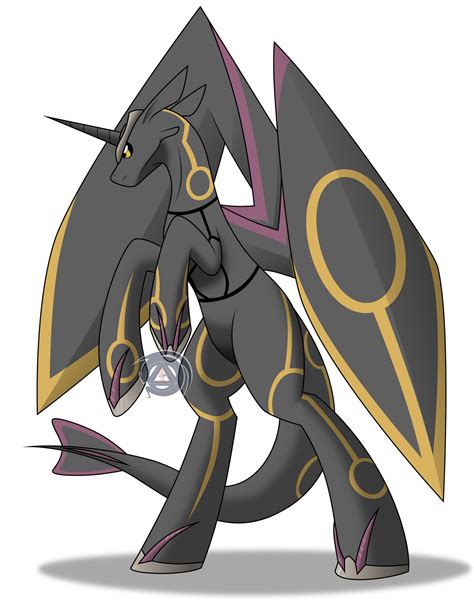 Shiny Rayquaza by EternaNyx-Art on DeviantArt