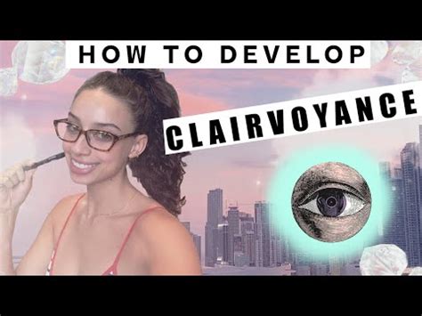 How To Develop Clairvoyance Exercises For Psychic Abilities YouTube