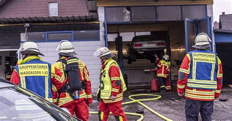 Nach Brand In Autowerkstatt In Schaffhausen Zwei M Nner Verletzt