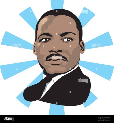 Vector De Martin Luther King El D A O El Mes De La Historia Negra