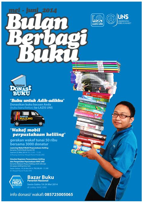 Poster Donasi Buku Coretan