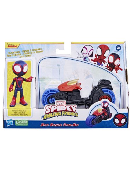 Hasbro Original MARVEL SPIDEY Y SU SUPEREQUIPO MILES MORALES CON