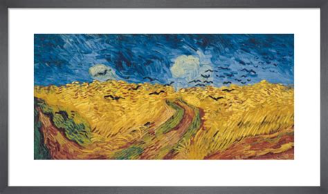 Wheatfield With Crows Art Print By Vincent Van Gogh King Mcgaw