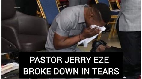 THE MOMENT PST JERRY EZE BROKE DOWN IN TEARS REMEMBERING HIS MOTHER