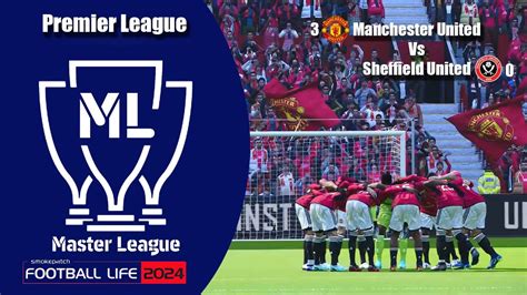 Premier League Manchester United Vs Sheffield United Youtube