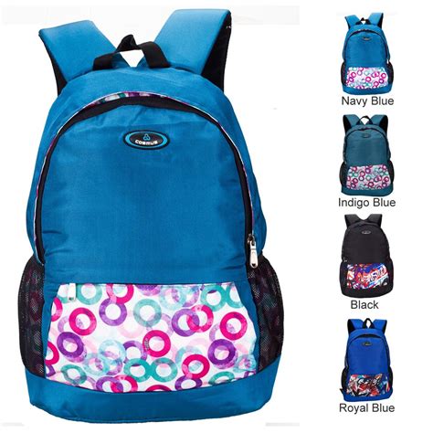 Polyester Bag Cosmus Sky Blue Casual Backpacks Bag Capacity L At