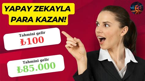 Yapay Zeka ile Para Kazanmak Mümkün mü Yapay Zeka İle Para Kazan