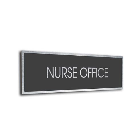 Nurse Office Door Sign Clearly Label Every Room In Your Facility With Our Stylish Modern Door