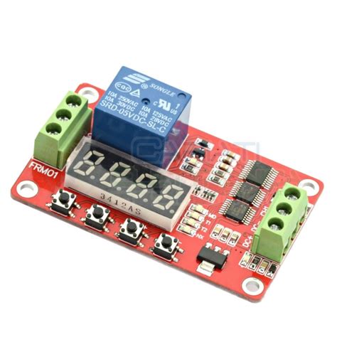 Modulo Temporizzatore Timer V Con Rele Relay Funzioni