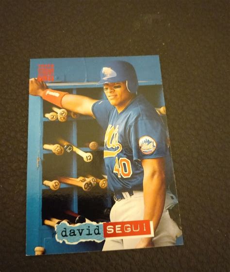 Topps Stadium Club David Segui For Sale Online Ebay