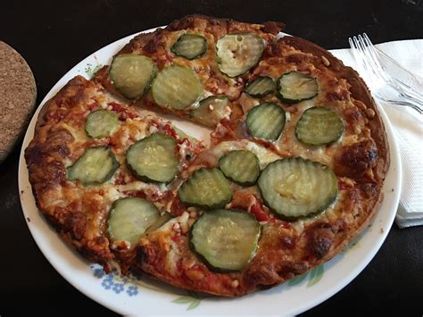 Finally Tried The Pickle Pizza” And Its Just As Delish As Advertised