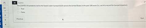 Solved 202 ﻿pointsThe COVID-19 ﻿pandemic led to the lowest | Chegg.com 