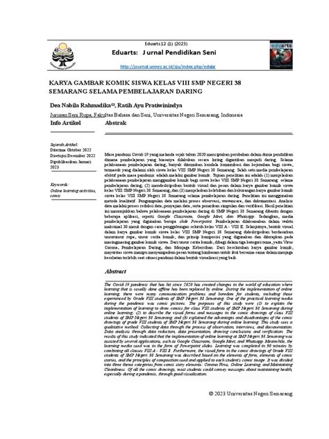 Artikel Jurnal Seni Rupa | PDF