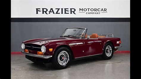 Burgundy Triumph Tr Youtube