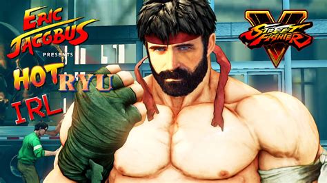 Street Fighter IRL HOT BEARDED RYU Eric Jacobus YouTube