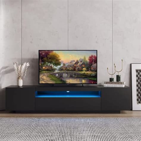 Amazon WERSMT LED TV Stand For 60 Inch TV Entertainment Center