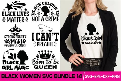 Black Women Svg Bundle Graphic By Salimhossain38 · Creative Fabrica