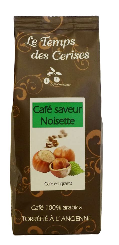 Caf En Grains Saveur Noisette G