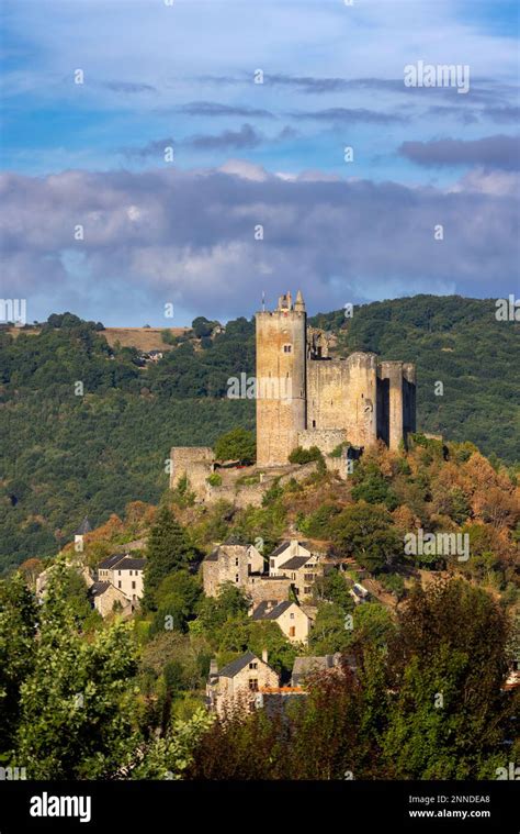 Chateau De Najac Aveyron Southern France Stock Photo Alamy